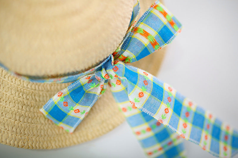 Checked A-Line Dress