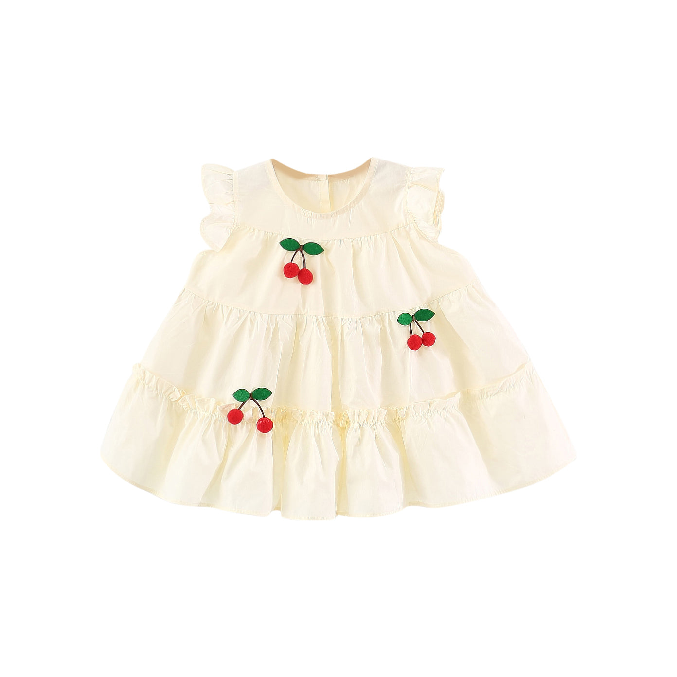 Solid A-Line Dress