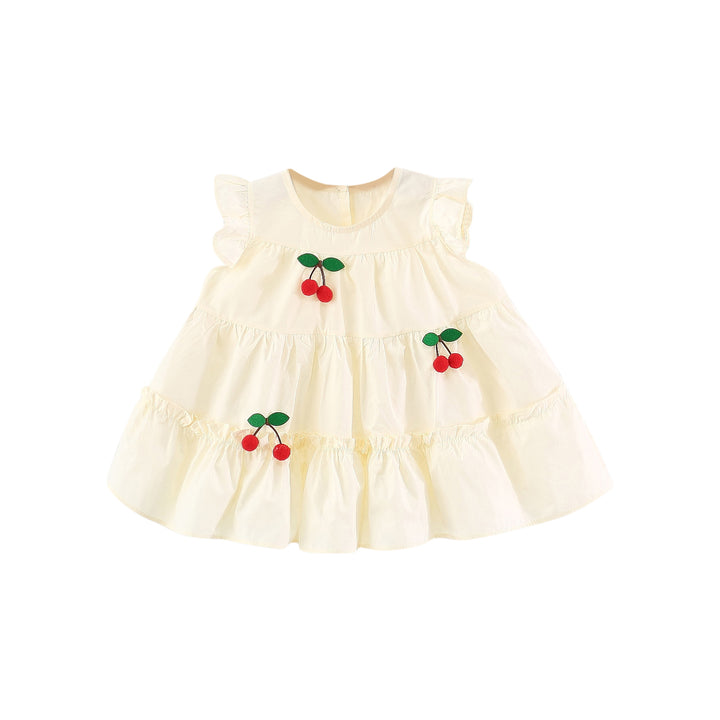 Solid A-Line Dress