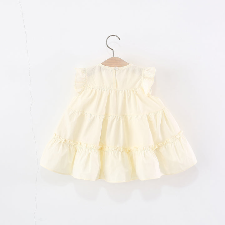 Solid A-Line Dress