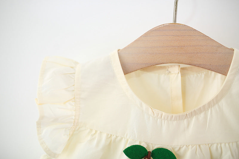 Solid A-Line Dress