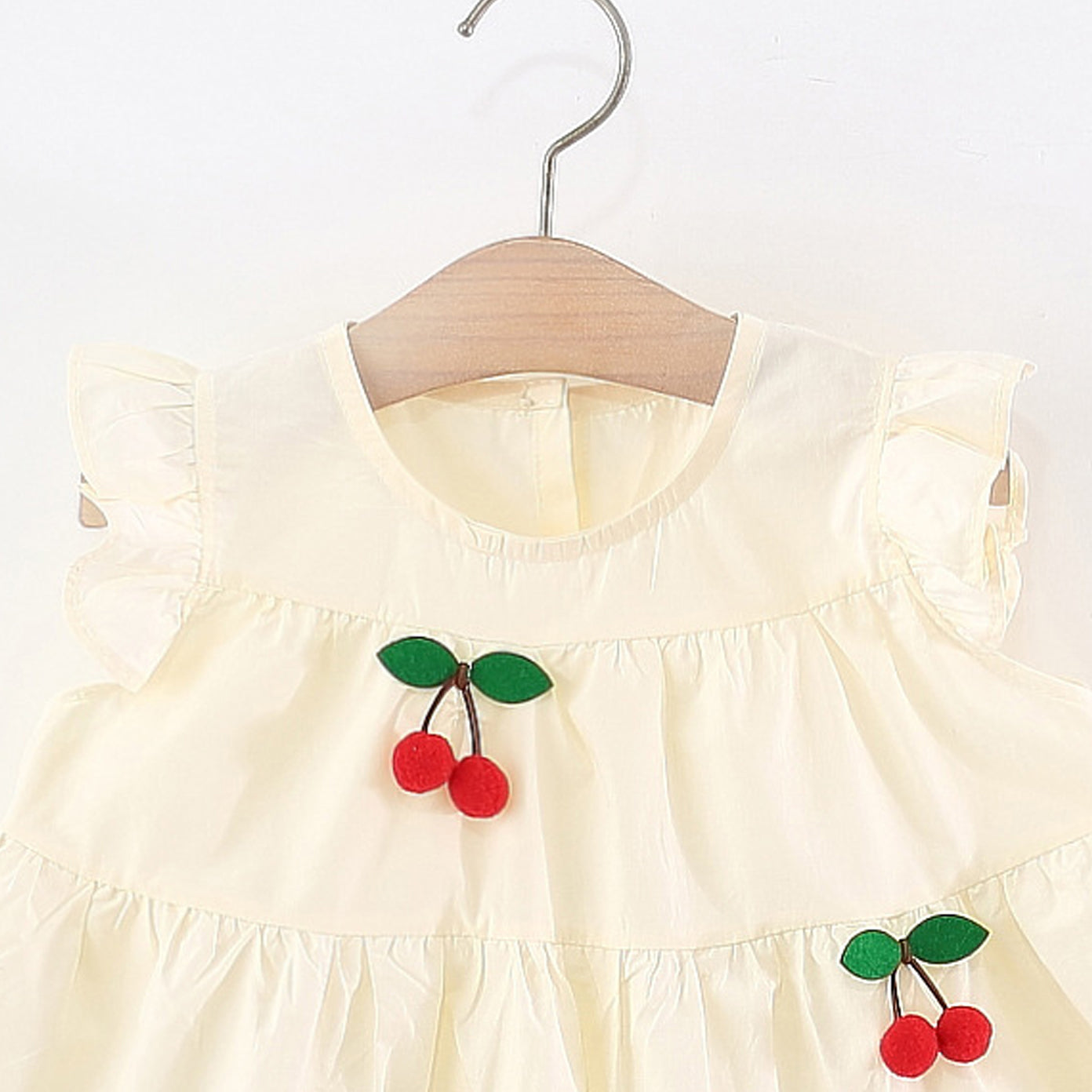 Solid A-Line Dress