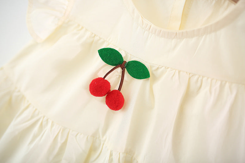 Solid A-Line Dress