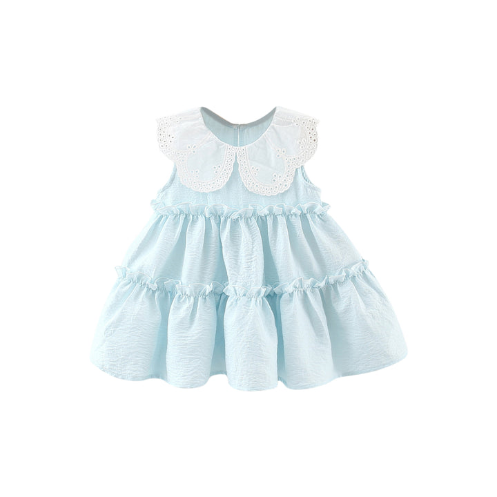 Solid A-Line Dress