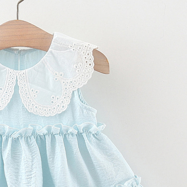 Solid A-Line Dress