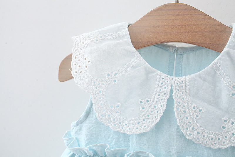Solid A-Line Dress