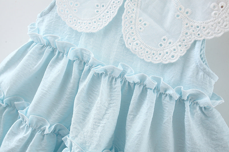 Solid A-Line Dress