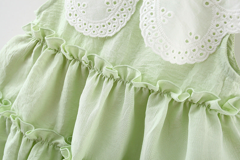 Solid A-Line Dress