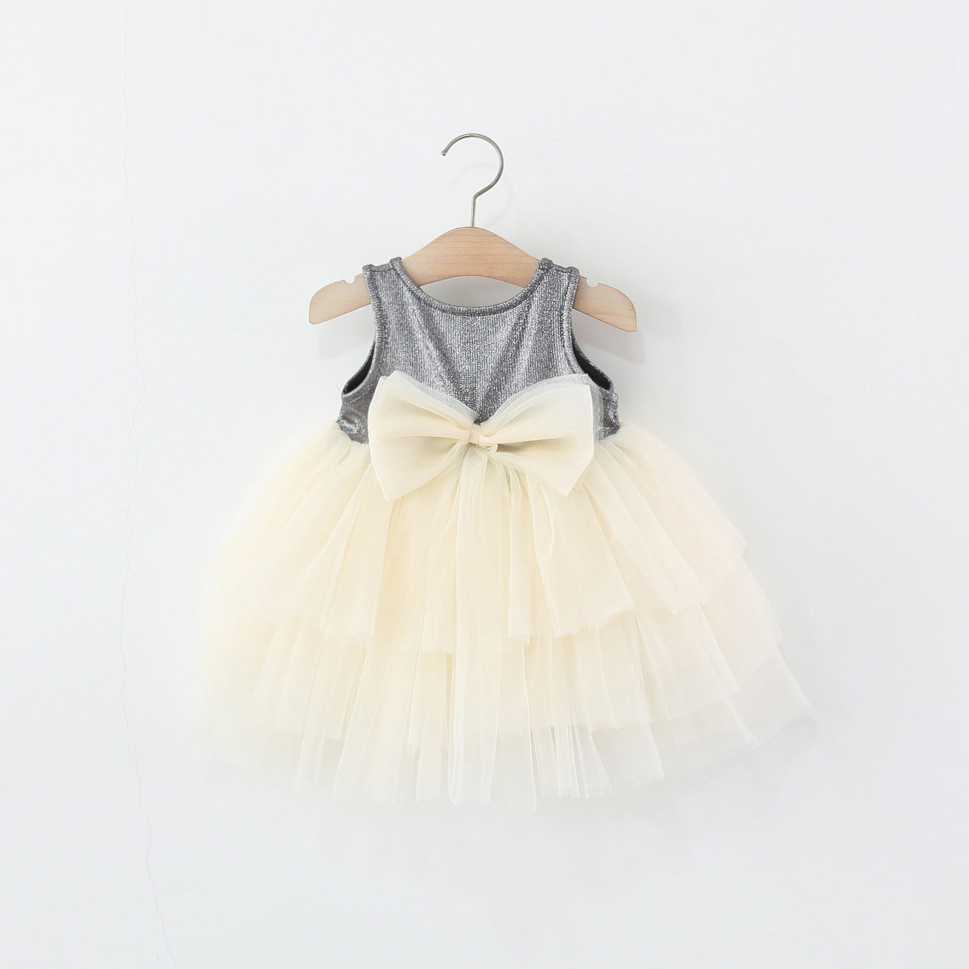 Colourblocked A-Line Dress