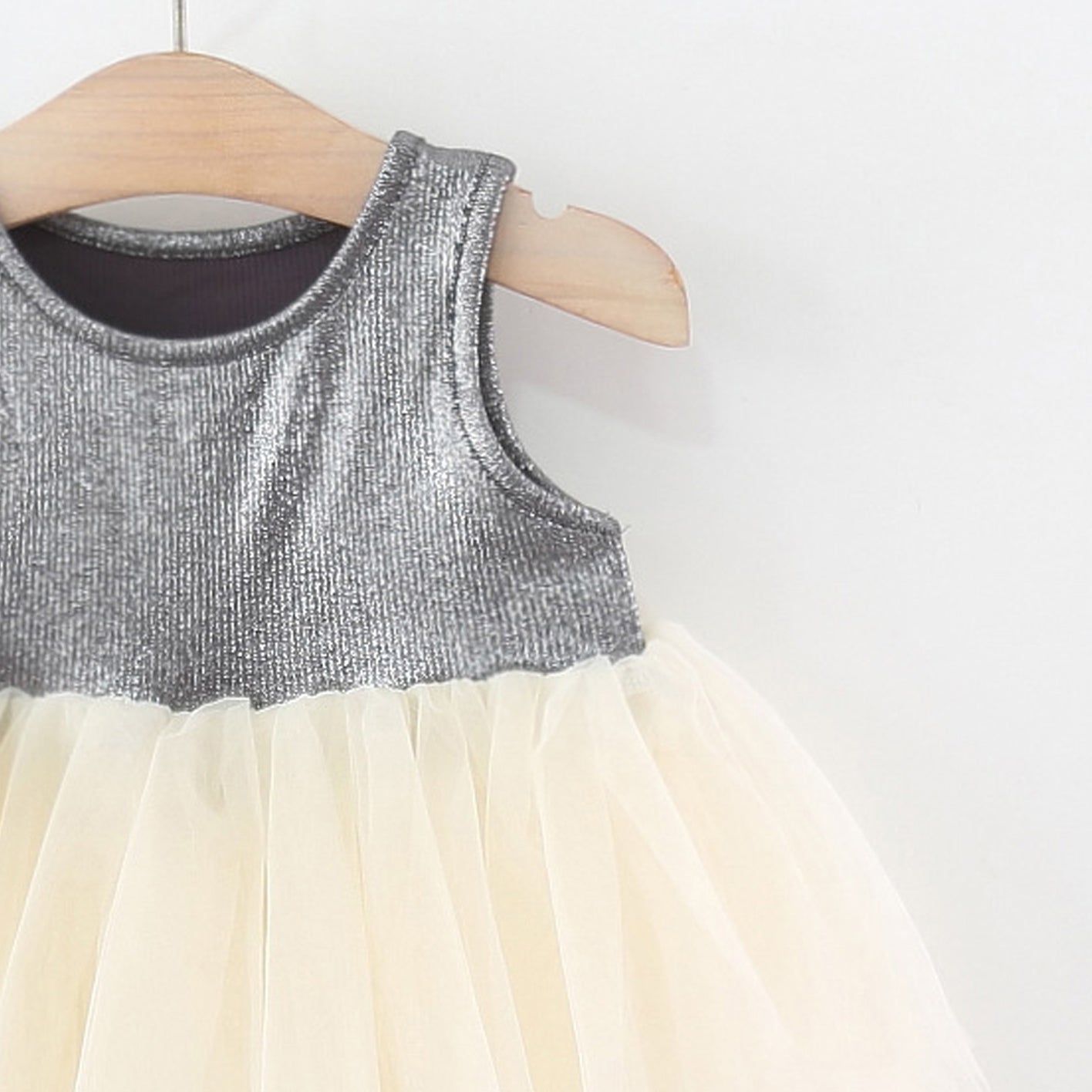 Colourblocked A-Line Dress