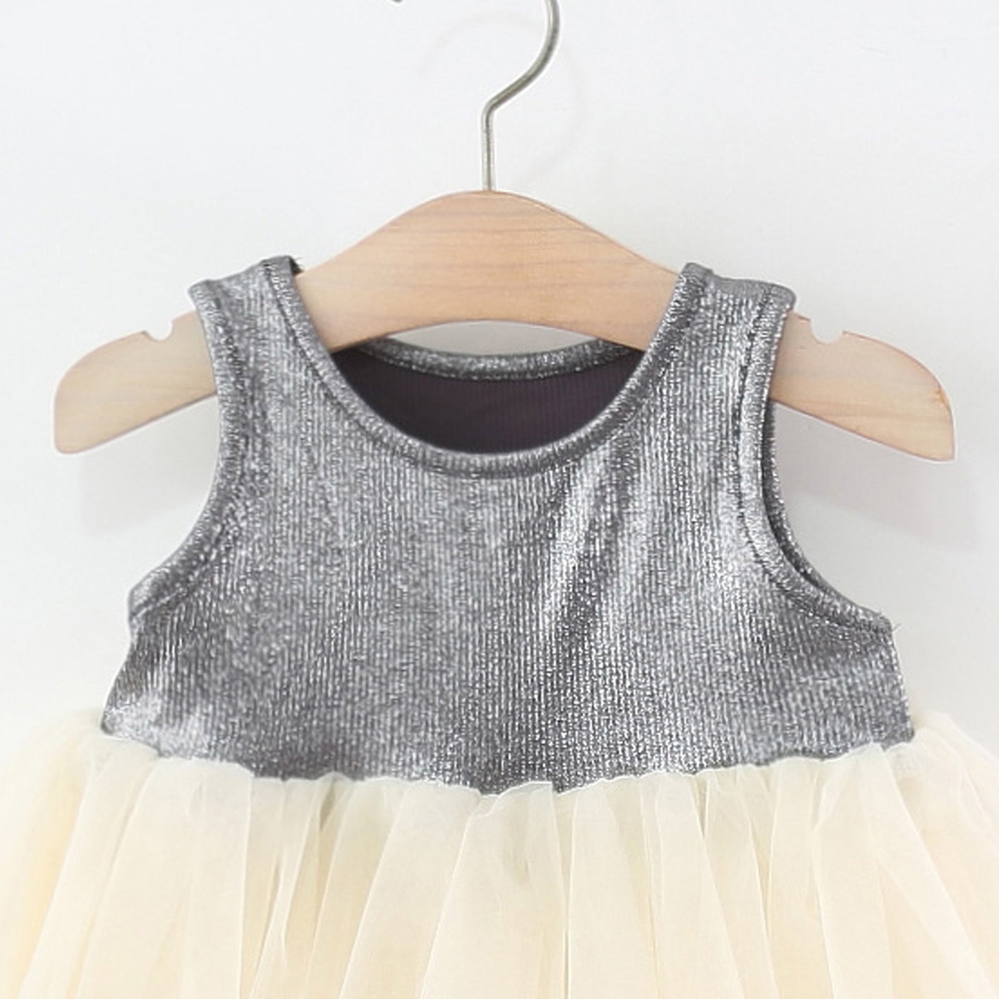 Colourblocked A-Line Dress