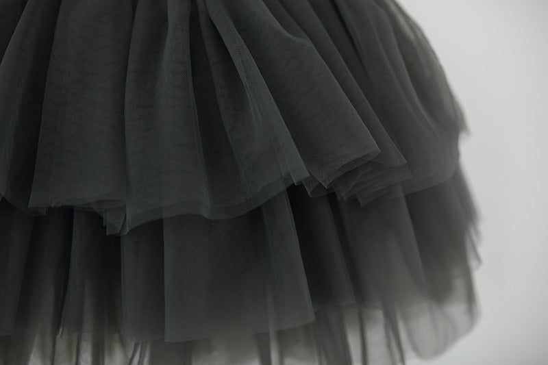 Colourblocked A-Line Dress