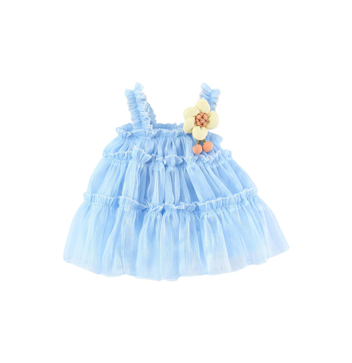 Solid A-Line Dress