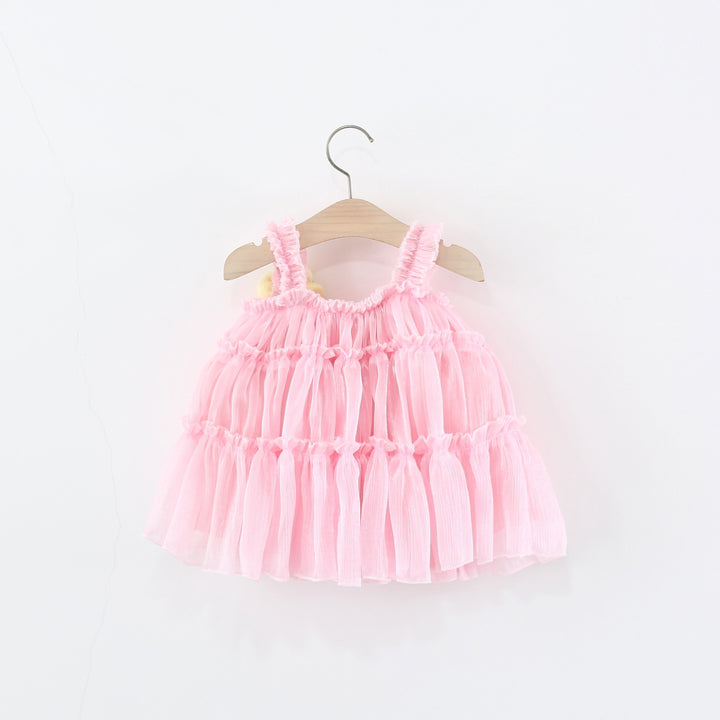 Solid A-Line Dress