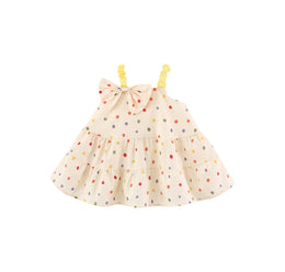Polka Dots A-Line Dress