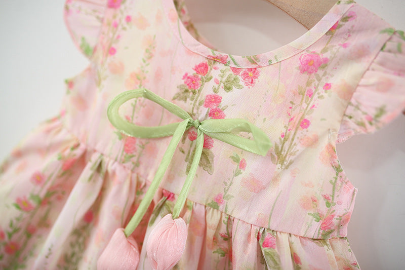 Floral A-Line Dress