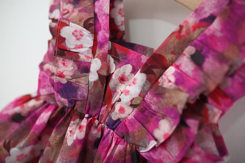Floral A-Line Dress
