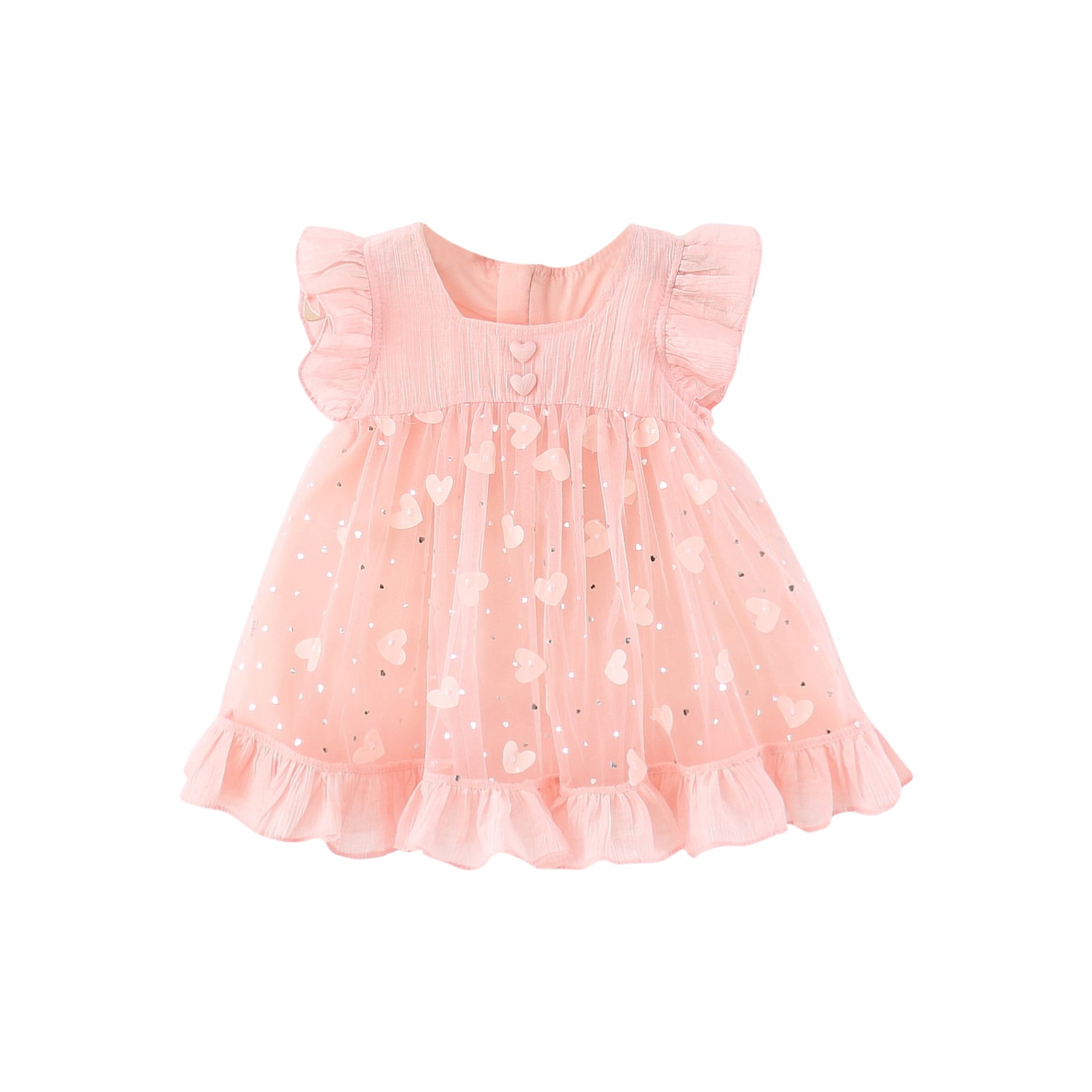 Solid A-Line Dress
