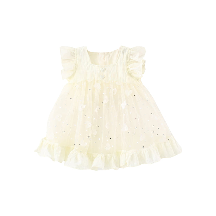 Solid A-Line Dress
