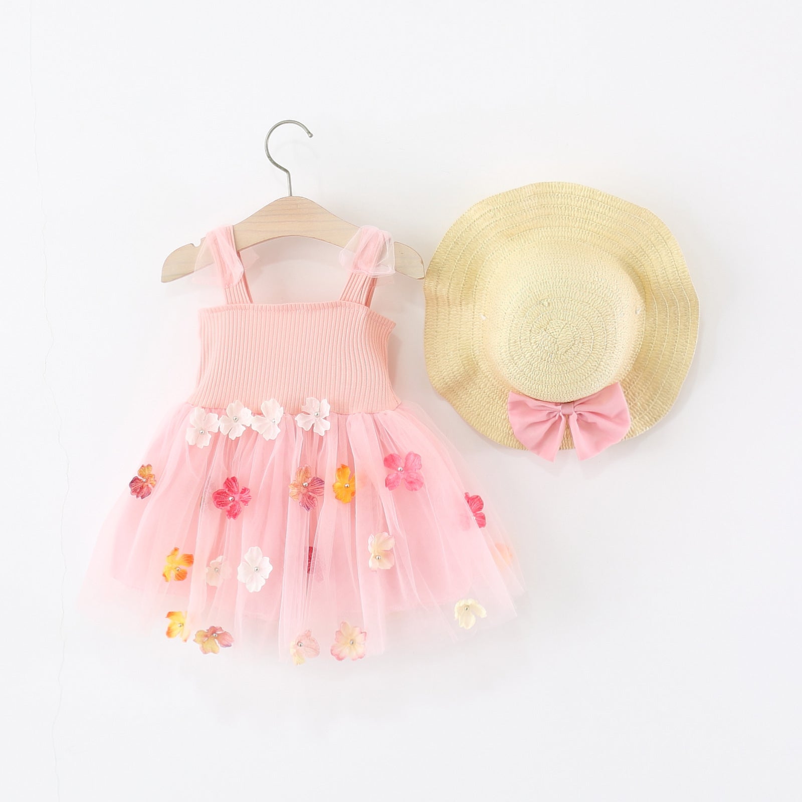 Solid A-Line Dress