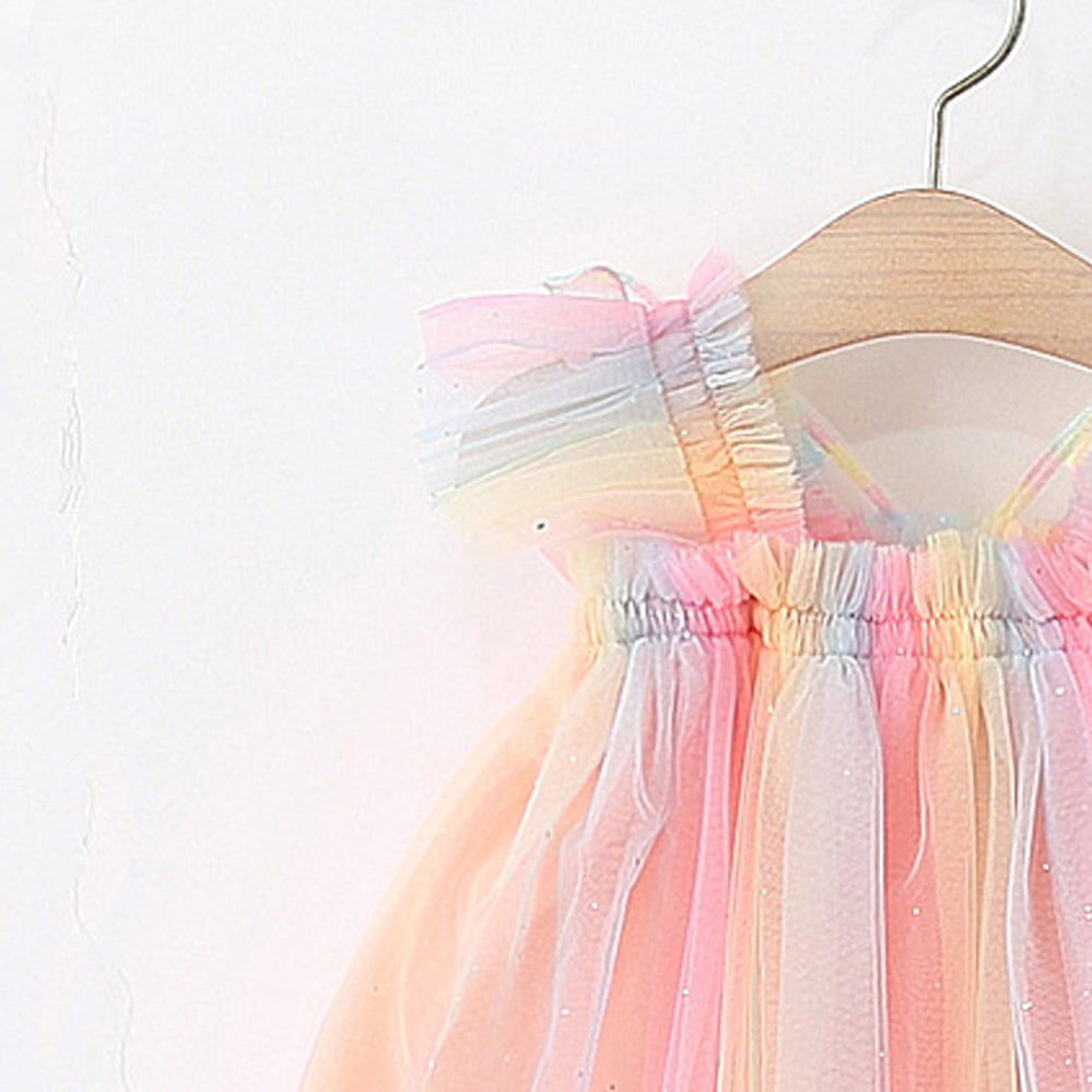 Colourblocked A-Line Dress