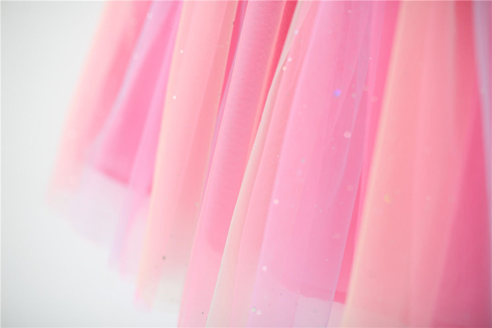 Colourblocked A-Line Dress