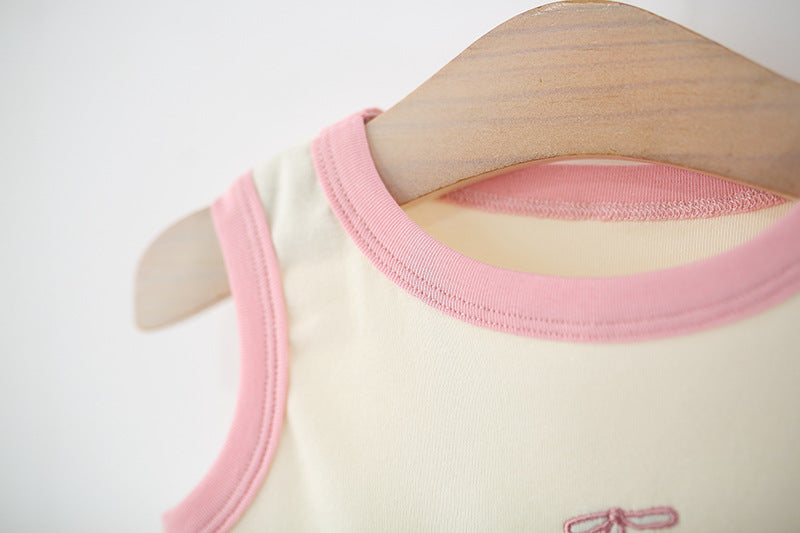 Girls Solid Round Neck Gathered or Pleated A-Line Dress