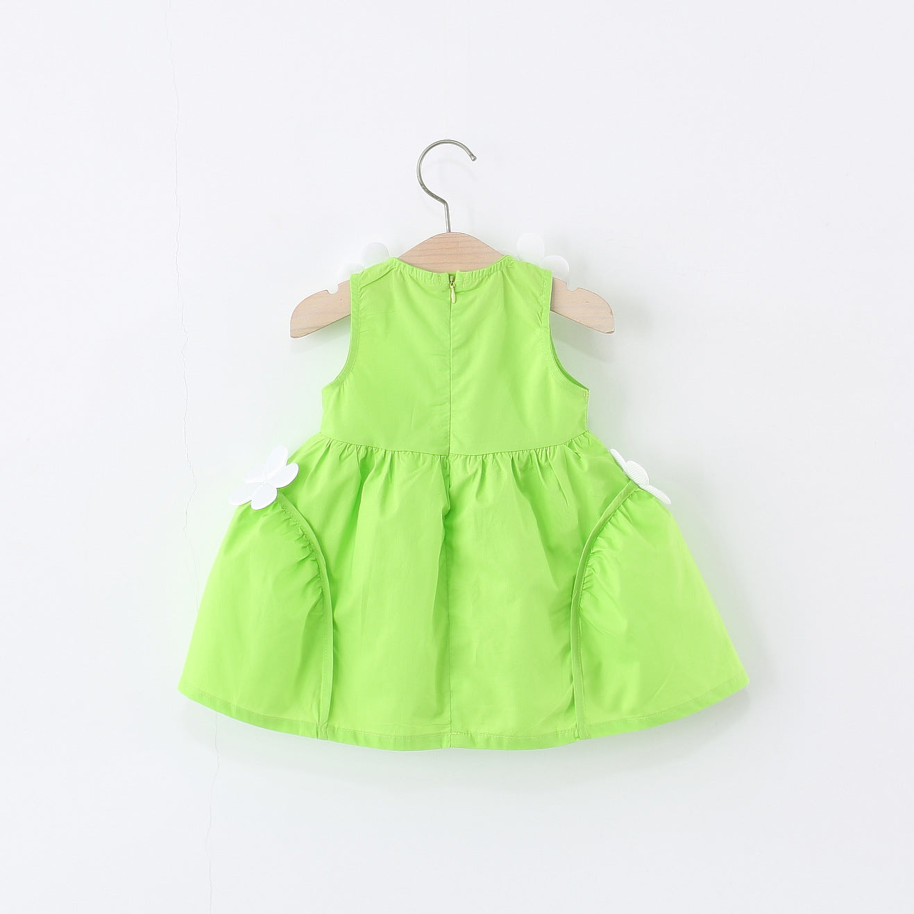 Solid A-Line Dress