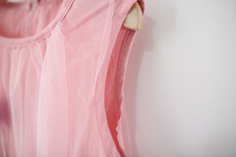 Solid A-Line Dress