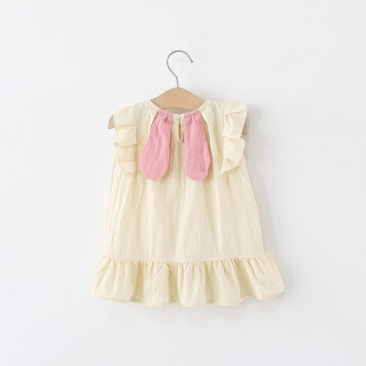 Solid A-Line Dress