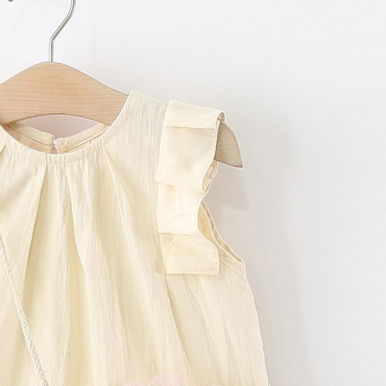 Solid A-Line Dress