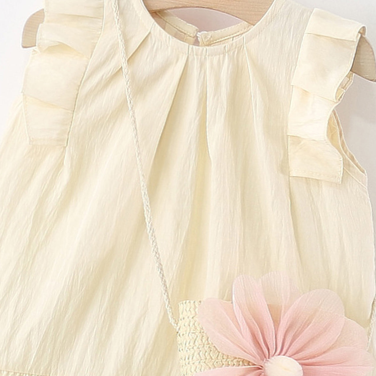 Solid A-Line Dress