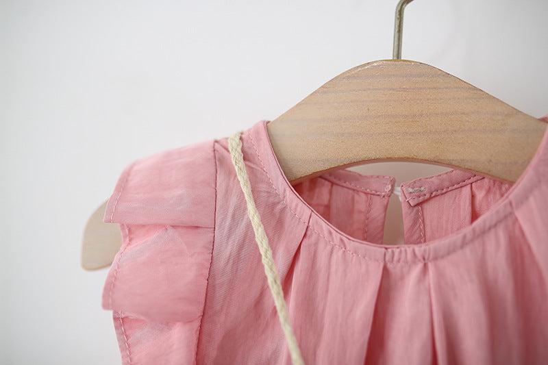 Solid A-Line Dress