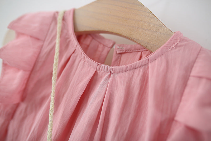 Solid A-Line Dress