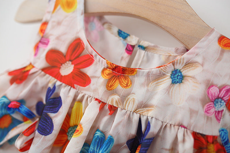 Floral A-Line Dress