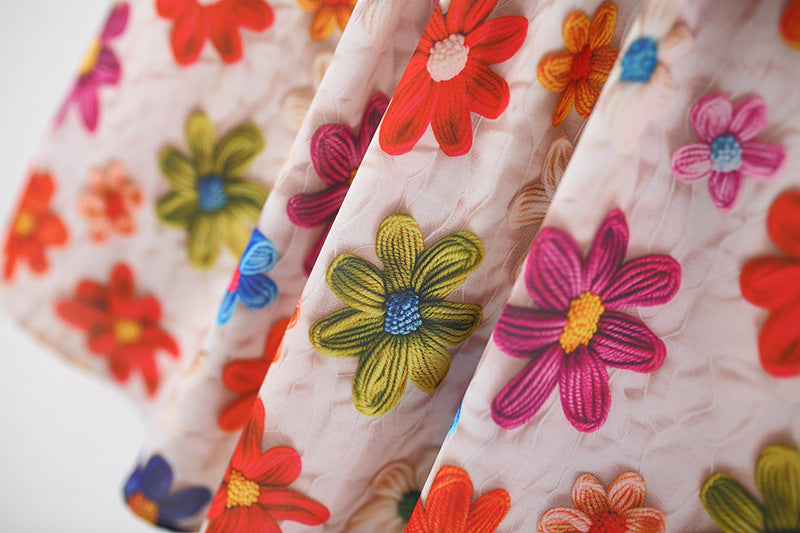 Floral A-Line Dress