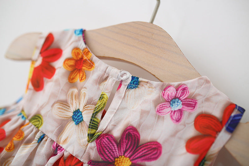 Floral A-Line Dress