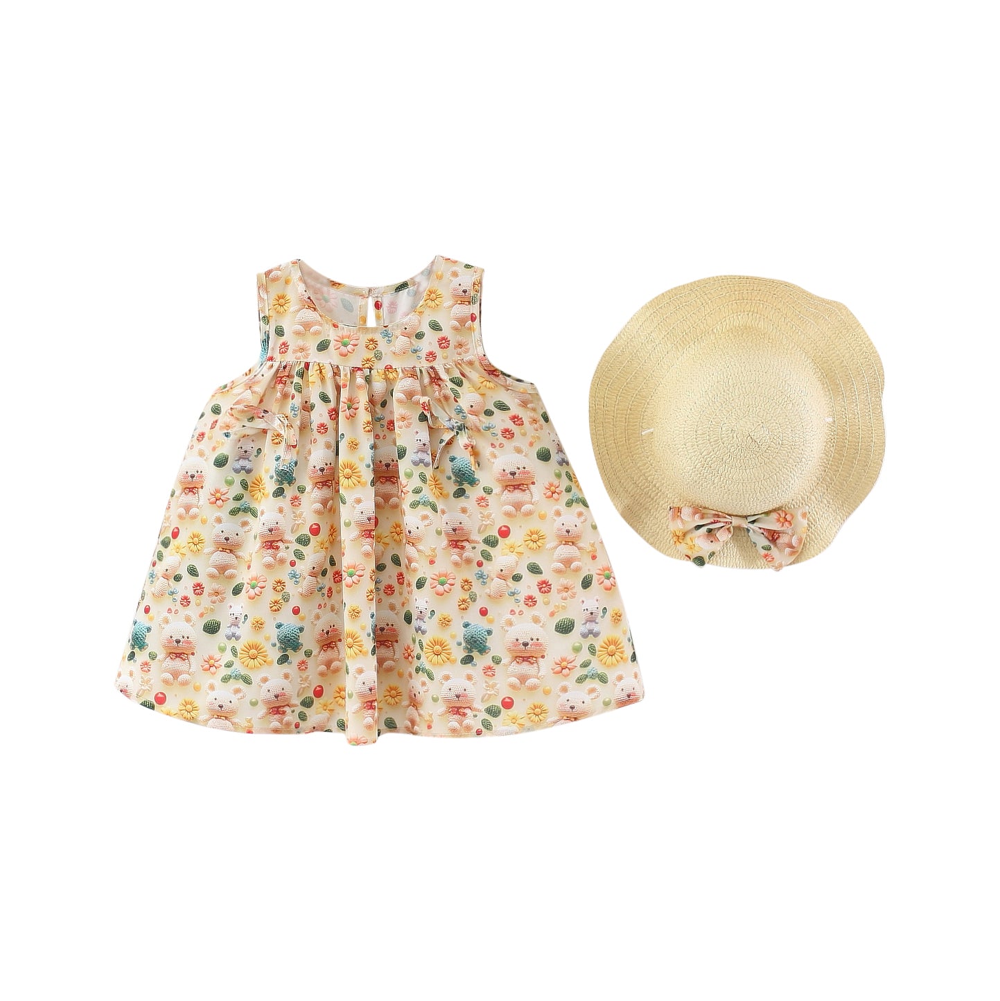 Floral A-Line Dress