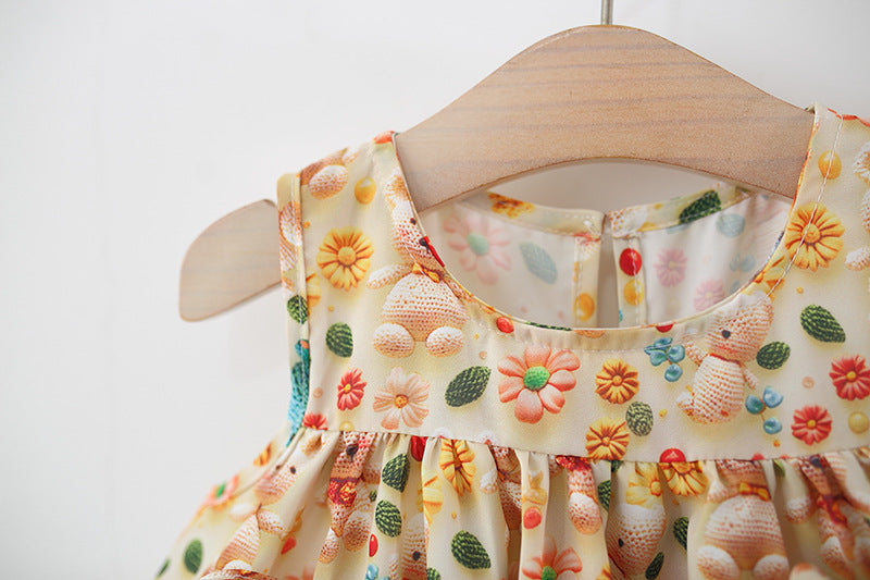 Floral A-Line Dress