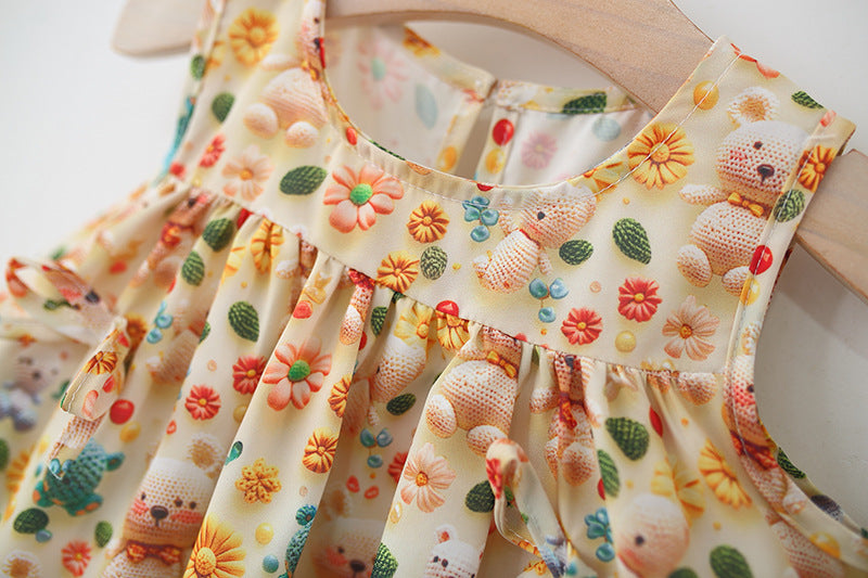Floral A-Line Dress