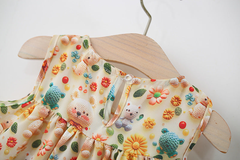 Floral A-Line Dress