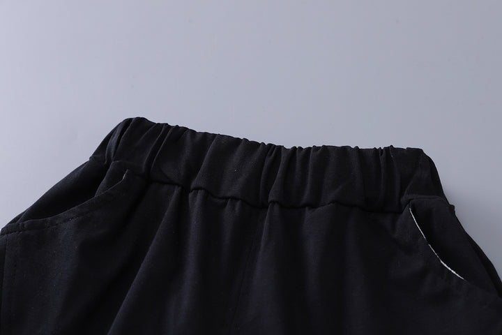 Boys Embroidered T-shirt With Shorts