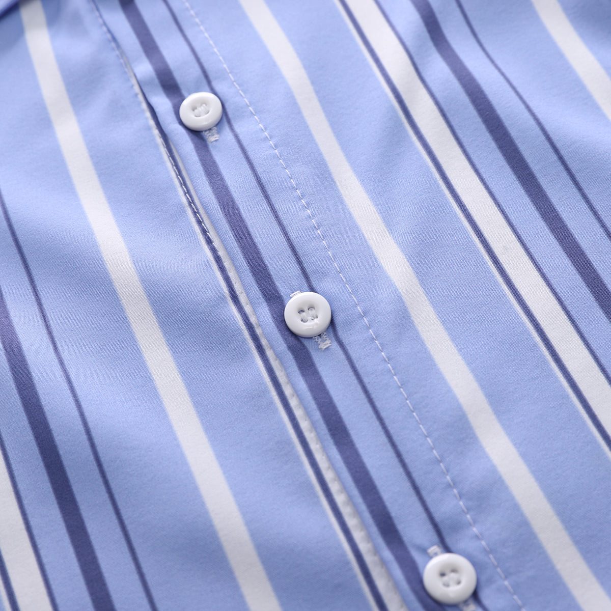 Boys Striped Shirt With Shorts