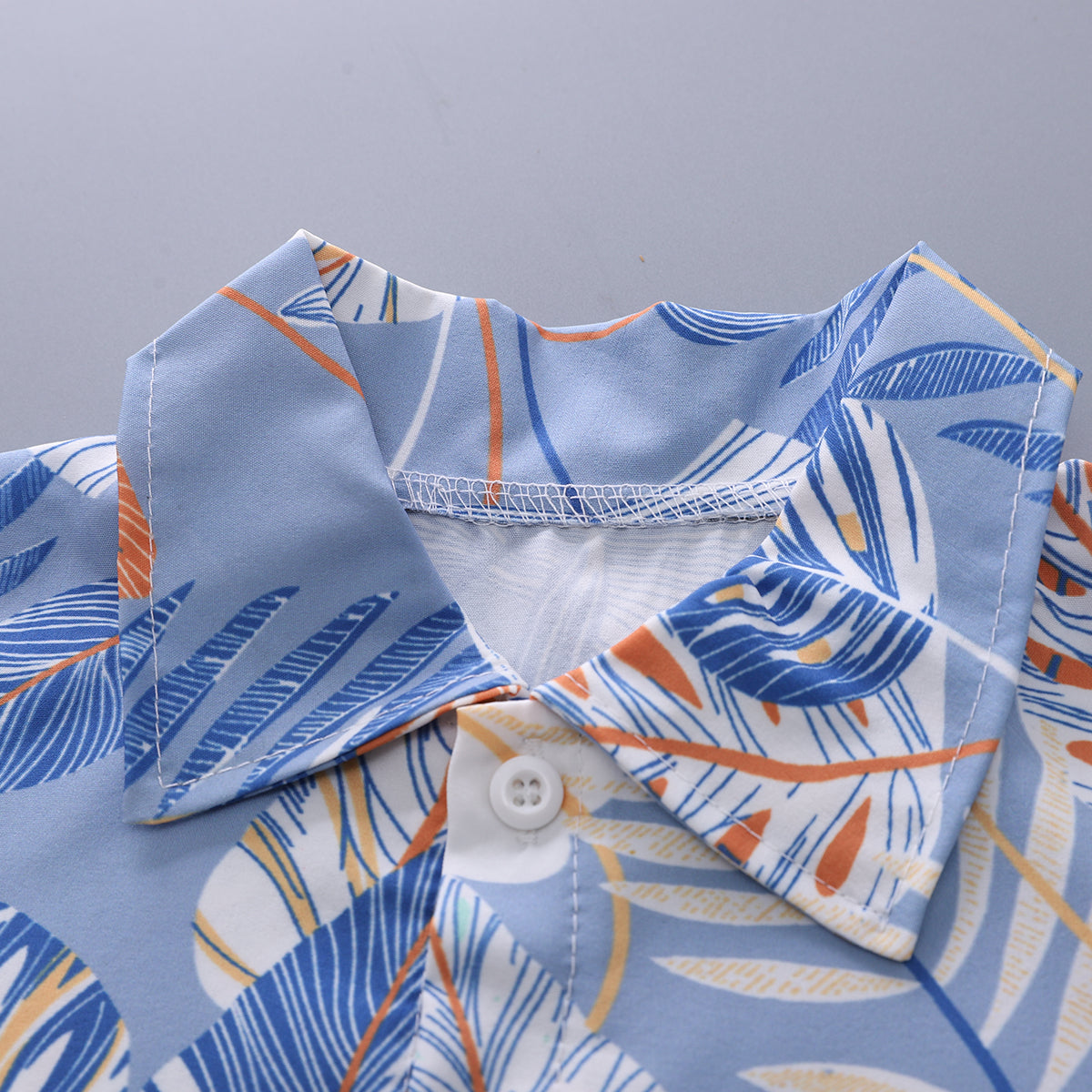 Boys Printed Shirt With Shorts
