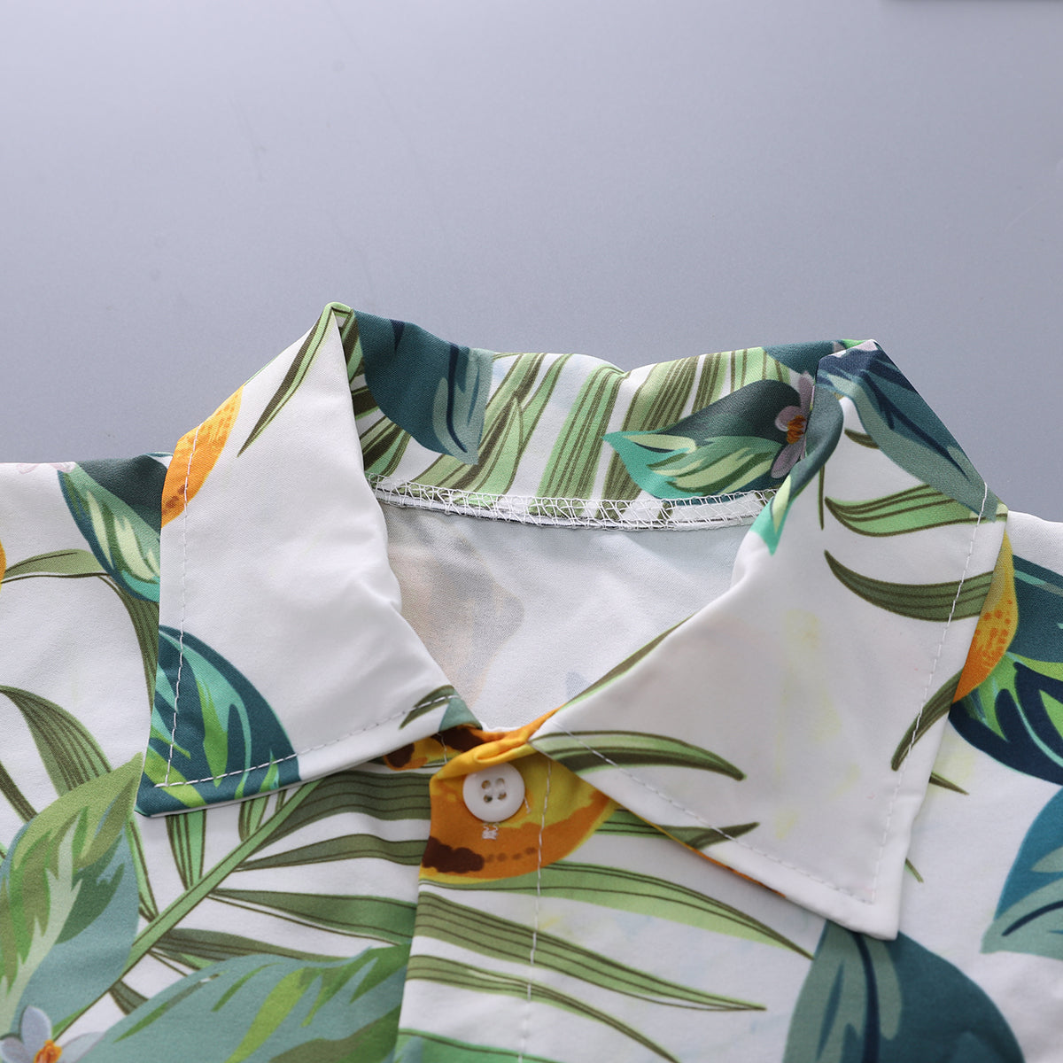 Boys Printed Shirt With Shorts