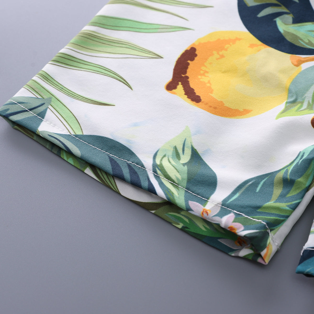Boys Printed Shirt With Shorts