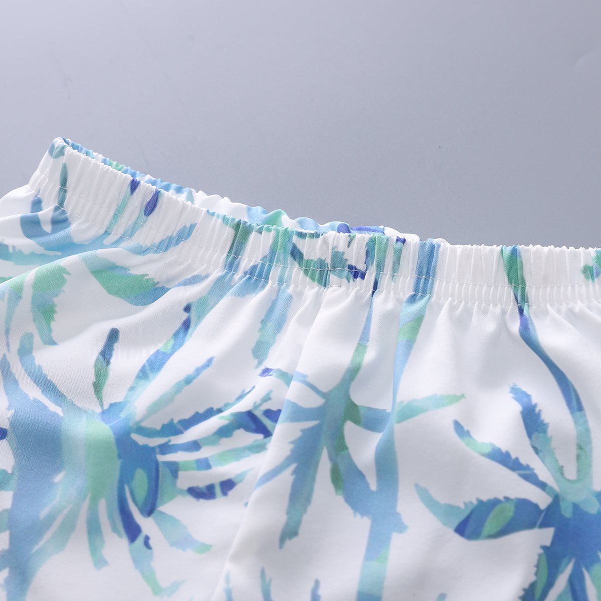 Boys Floral Printed Shirt With Shorts