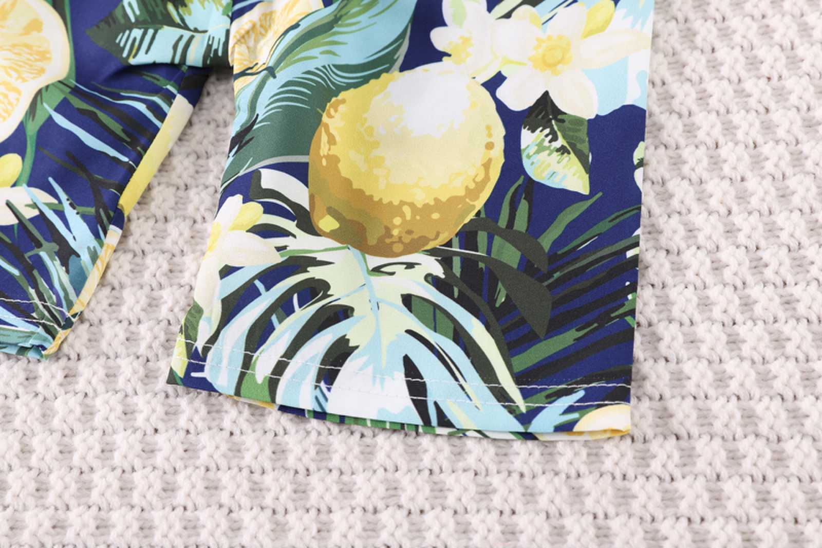 Boys Printed Shirt with Shorts