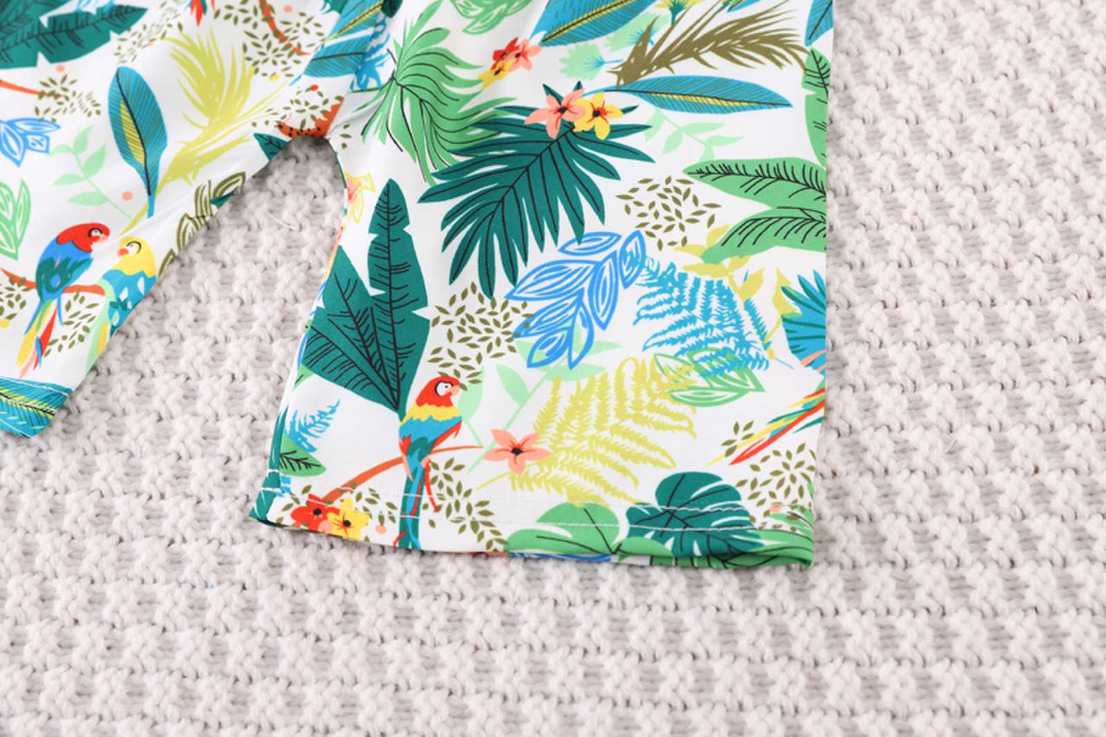 Boys Printed Shirt with Shorts