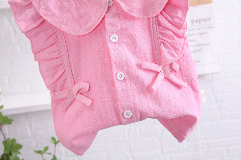 Girls Pink Top with Shorts